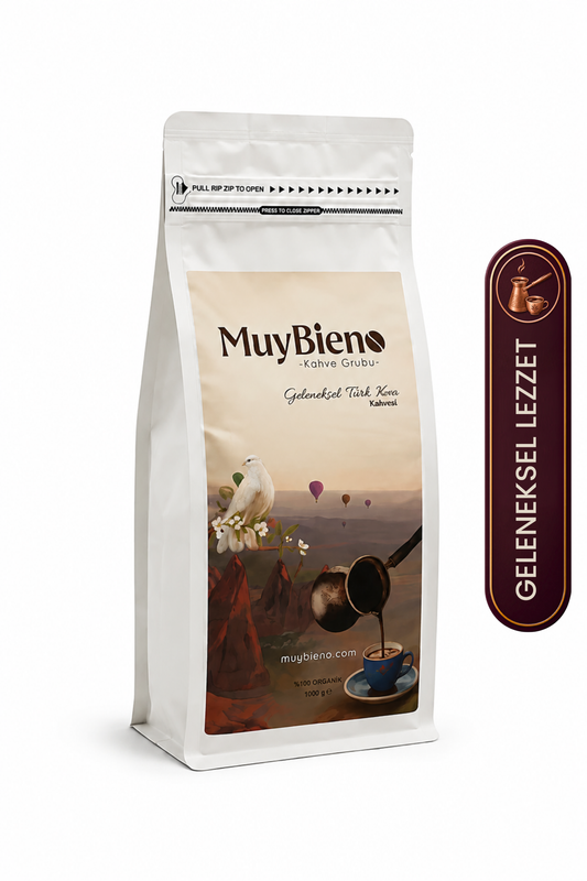 Bol Köpüklü %100 Arabica Geleneksel Köz Türk Kahvesi 250 gr.