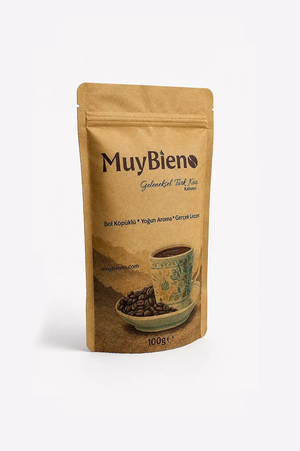 Bol Köpüklü %100 Arabica Geleneksel Köz Türk Kahvesi 100 gr.