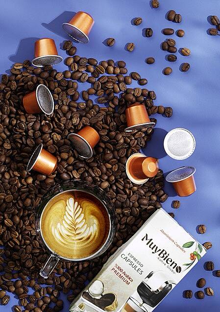 Premium Kapsül Kahve Avantaj Paketi 10x10 Nespresso Uyumlu Alüminyum Kapsül 100 Adet