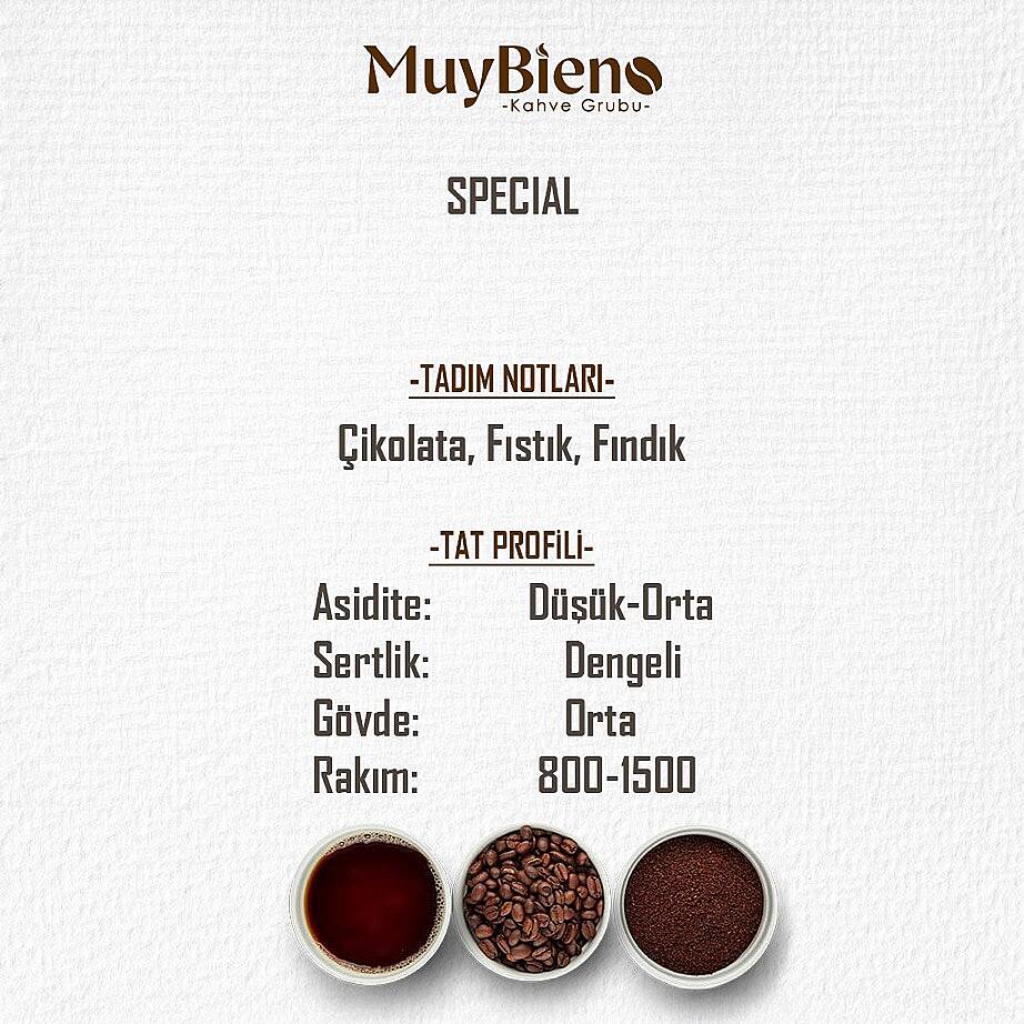 Special 1000 gr %100 Arabica Çekirdek Kahve