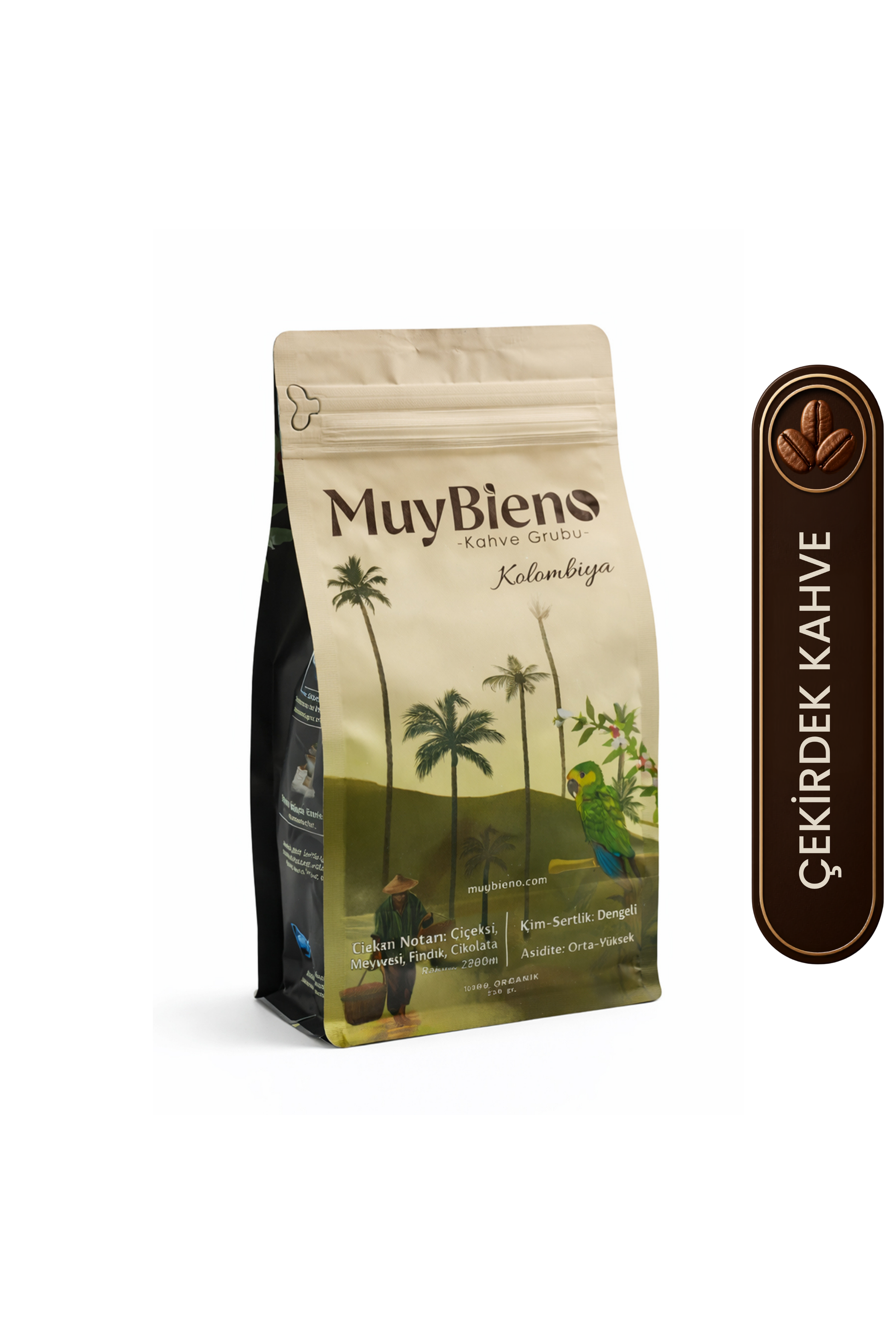 Kolombiya Medellin Çekirdek Kahve Avantaj Paketi 3x250 g