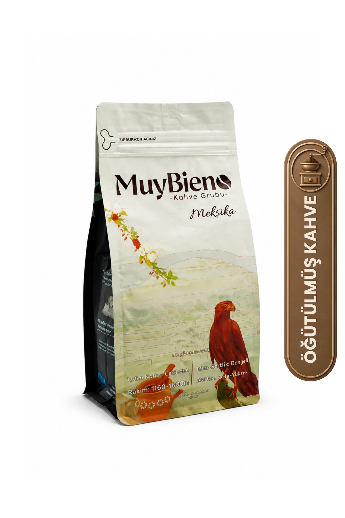 Meksika Finca Monte Azul 250 gr. Öğütülmüş Filtre Kahve %100 Arabica