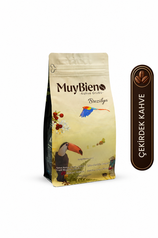 MuyBieno Brezilya Suldeminas 250 gr. Çekirdek Kahve %100 Arabica