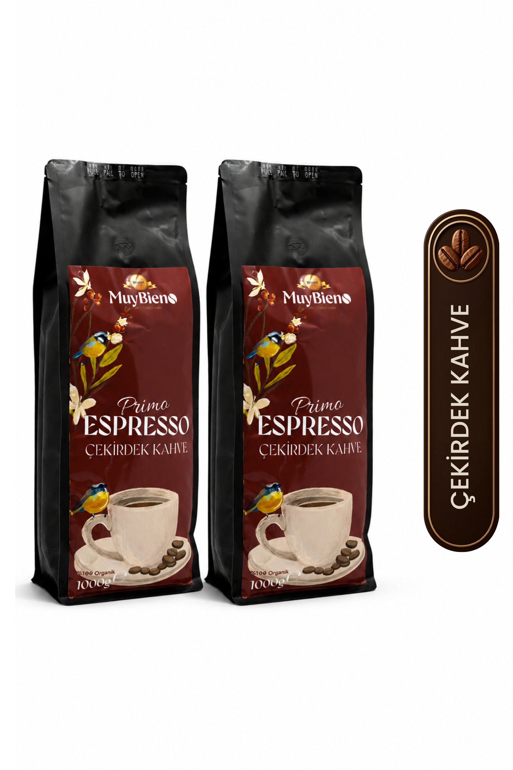 Premium Primo Çekirdek Filtre Kahve Avantaj Paketi 2x1000 gr