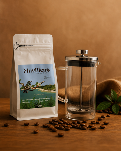 MuyBieno Honduras French Press Kahve Keyif Seti