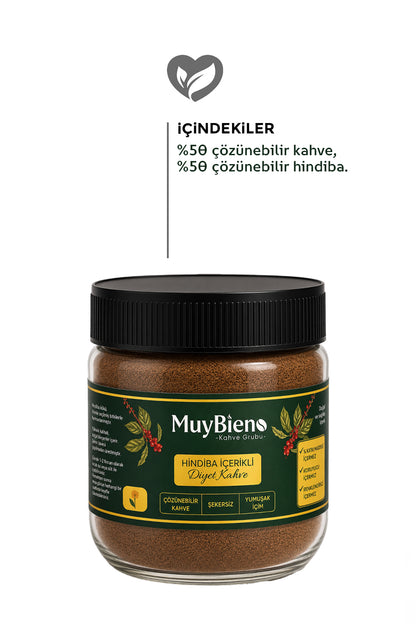 Hindiba Diyet Kahve 1 AYLIK-(60 KULLANIM) 150 gr Kavanoz Seri