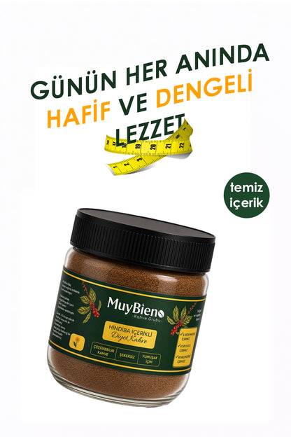 Hindiba Diyet Kahve 1 AYLIK-(60 KULLANIM) 150 gr Kavanoz Seri