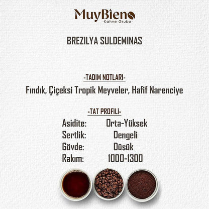 Brezilya Suldeminas Öğütülmüş Filtre Avantaj Paketi 3x250 g - 3