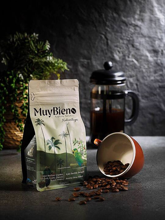 Kolombiya Medellin Supremo 250 gr. Çekirdek Kahve %100 Arabica - 3