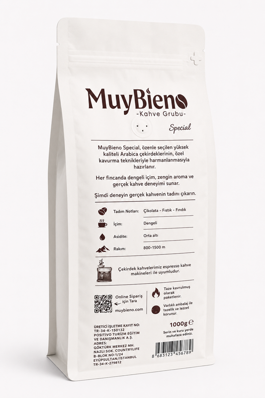 Special 1000 gr %100 Arabica Çekirdek Kahve